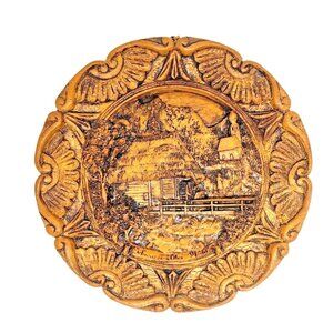 Schwarzwalder Muhle Black Forest Mill Plate 9 inch Wall Plate Made in Germany